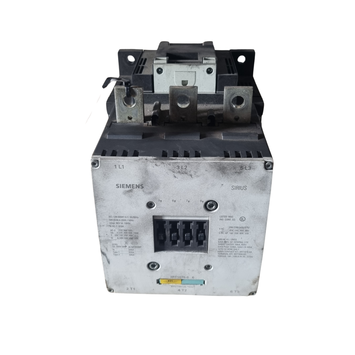 Contator Tripolar Siemens (220v/380v/660v) | 1089941575